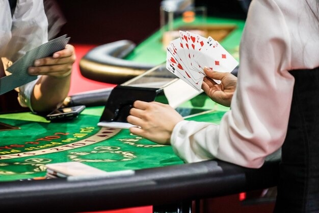 Pretty Gaming live dealer studio with multi-camera setup and professional croupier